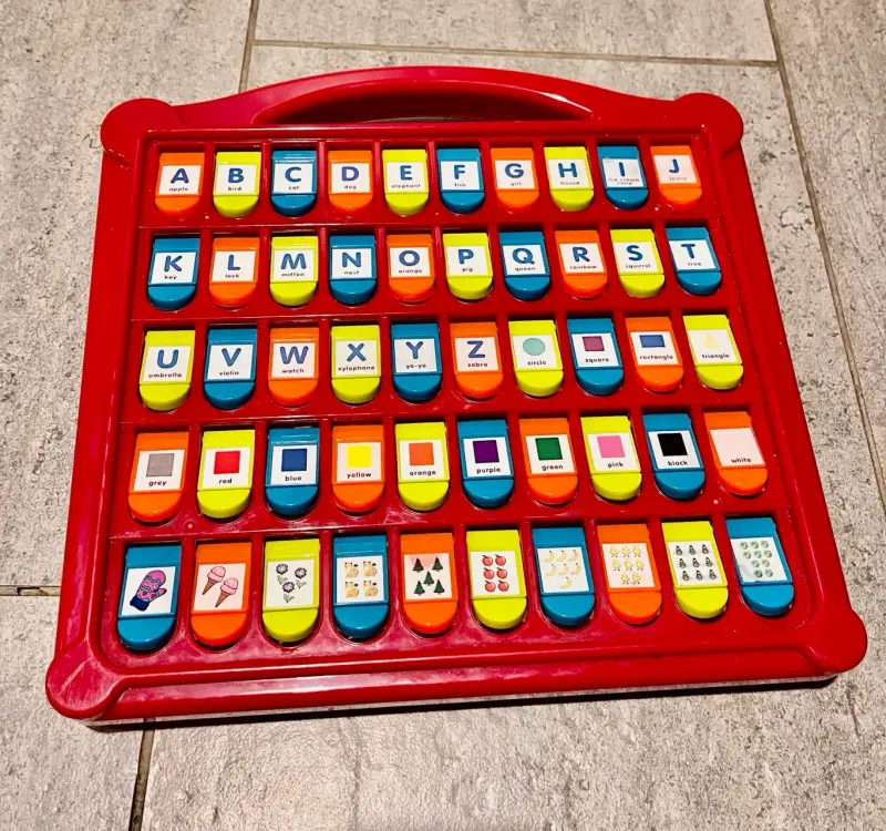 Juego educativo de letras y colores para niños - 5