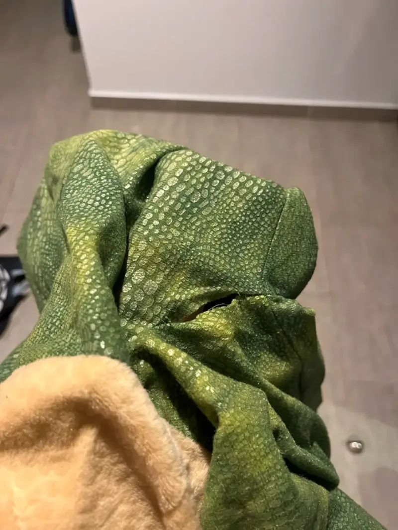 Disfraz de dinosaurio triceratops para niños - 3