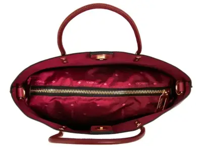 Cartera Bandolera Amphora Valencia – Rojo Oscuro ❤️ - miniatura 4
