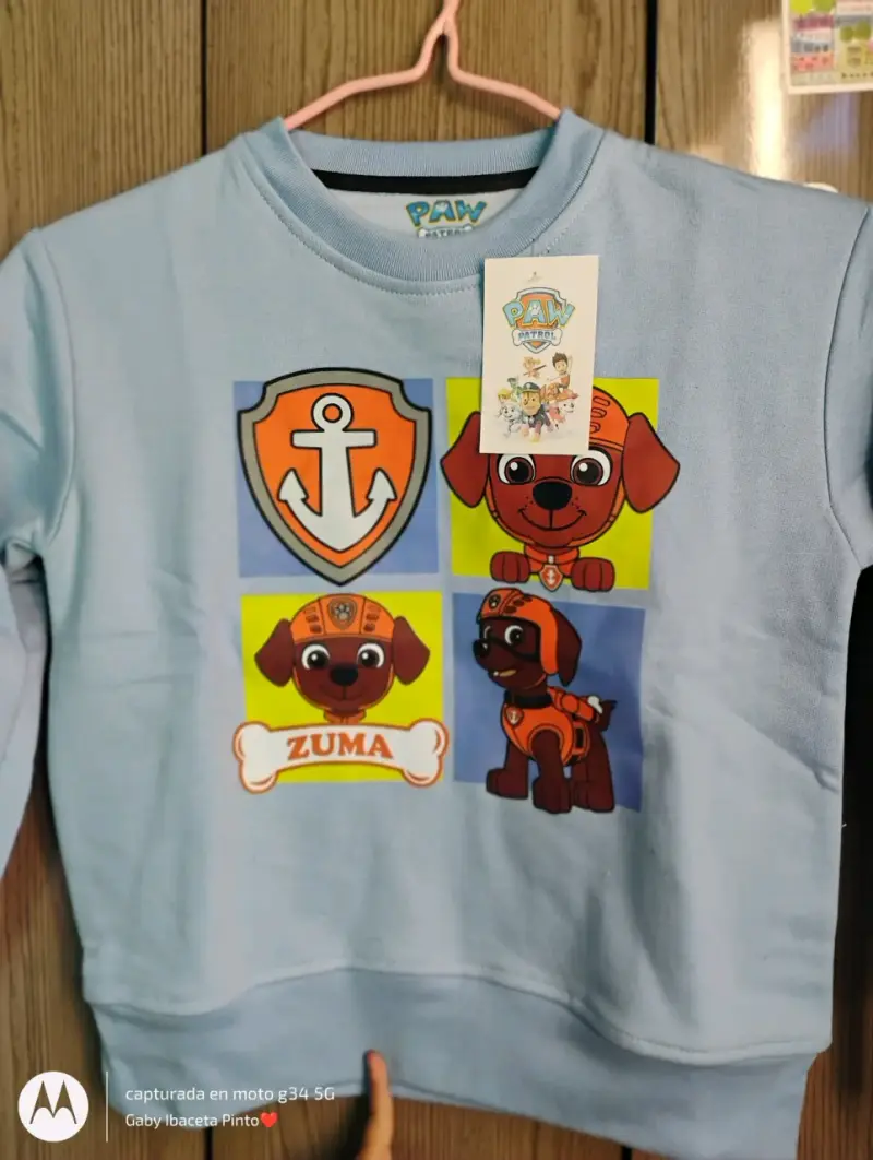 Polerón Infantil Paw Patrol y Disney - 5