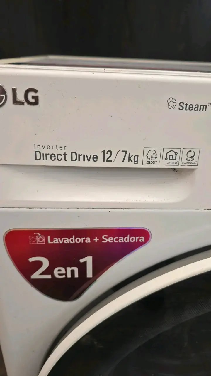 Lavadora Secadora LG Direct Drive 12/7 kg - 3