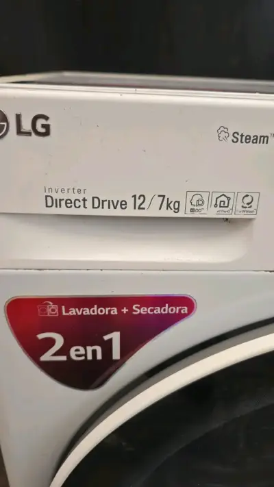 Lavadora Secadora LG Direct Drive 12/7 kg - miniatura 3
