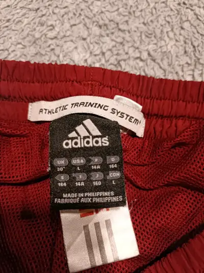 Pantalon conchevino Adidas con rayas de niño - miniatura 2