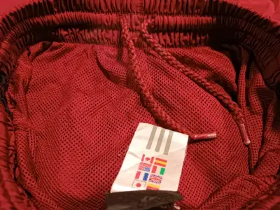 Pantalon conchevino Adidas con rayas de niño - miniatura 4