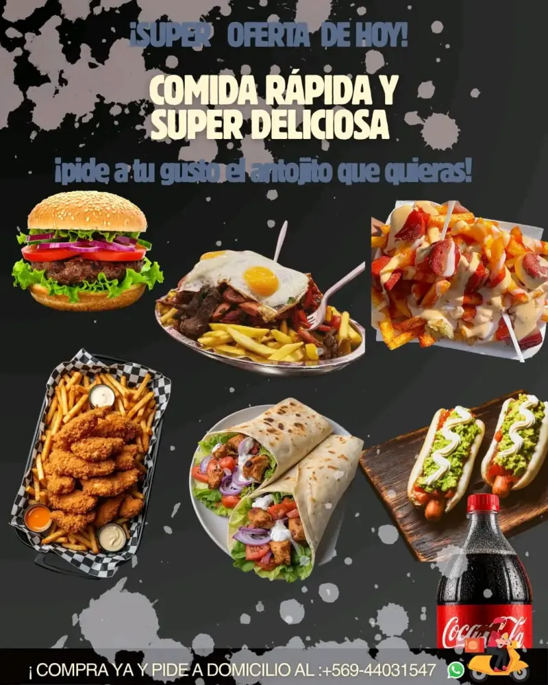 Combo de Comida Rápida Variada - 1