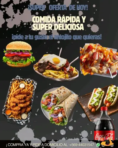 Combo de Comida Rápida Variada - miniatura 1