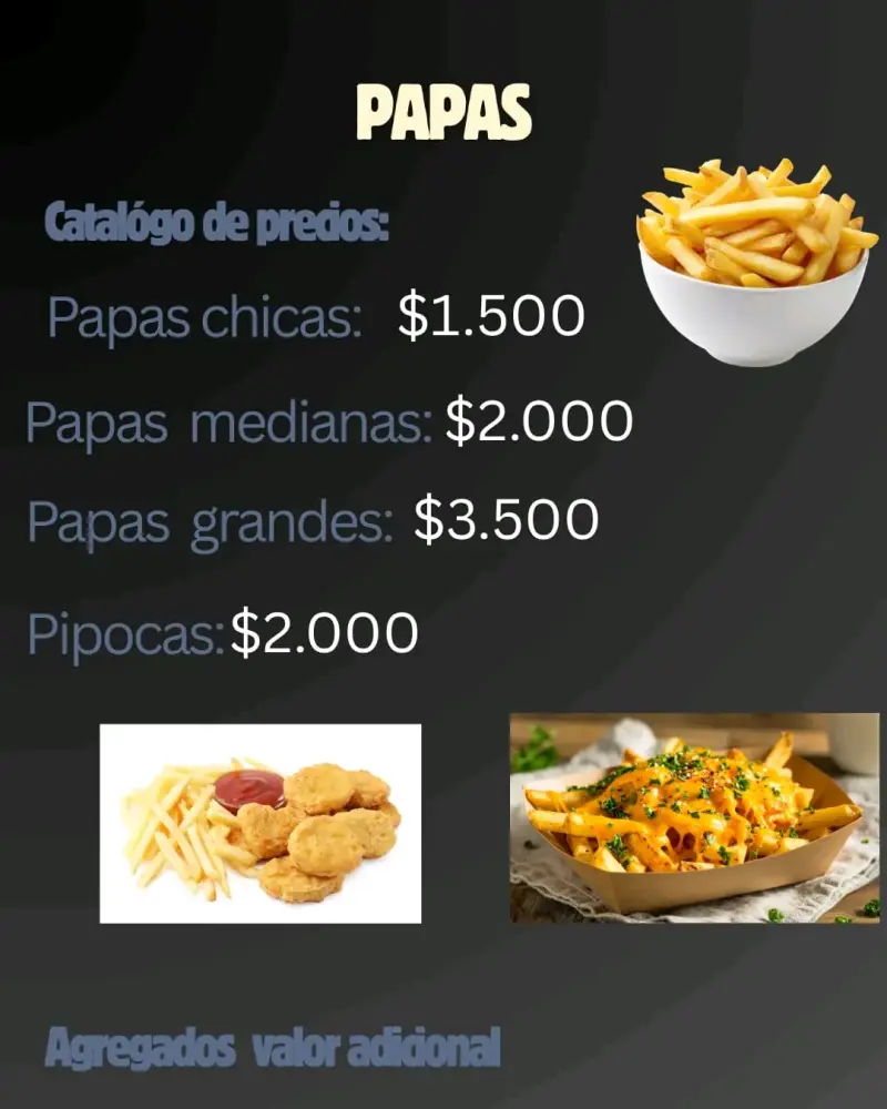 Combo de Comida Rápida Variada - 5
