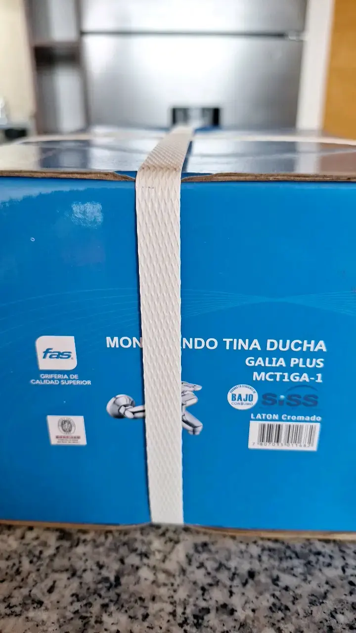 Monomando tina ducha FAS Galia Plus cromado