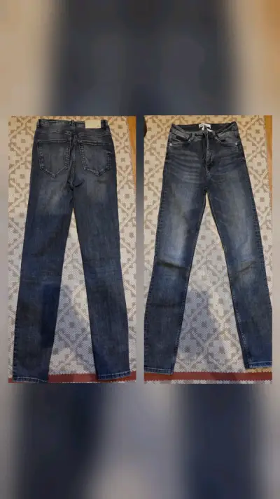 ZARA Jeans de mezclilla azul para hombre - miniatura 3
