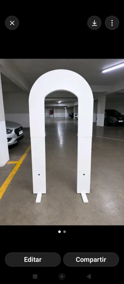 Arcos para decoración en MDF - miniatura 1