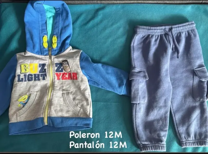 Conjunto de ropa infantil 12 meses - 1