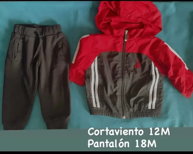 Conjunto de ropa infantil 12 meses - 4