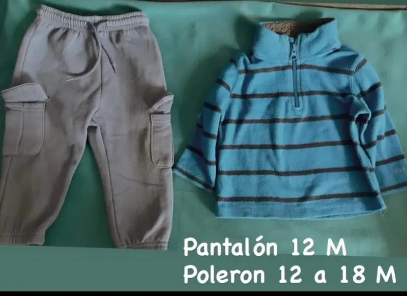 Conjunto de ropa infantil 12 meses - 5