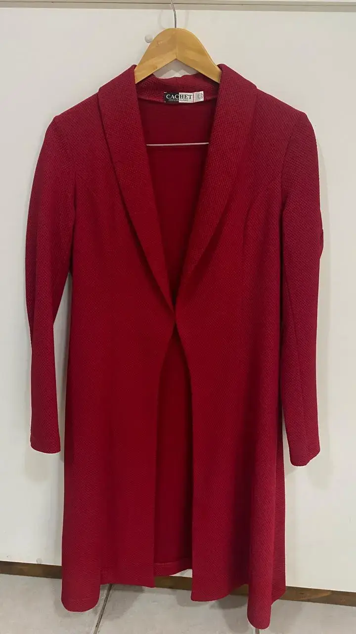 Abrigo largo rojo Cachet para mujer - 1