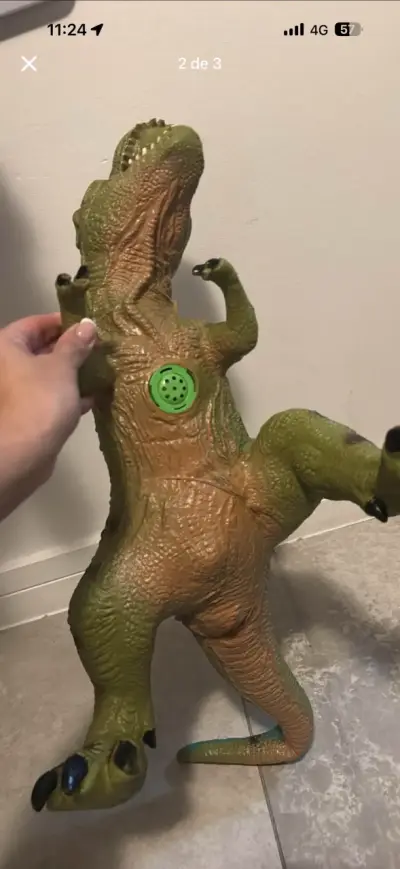 Figura de dinosaurio T-Rex con sonido - miniatura 1