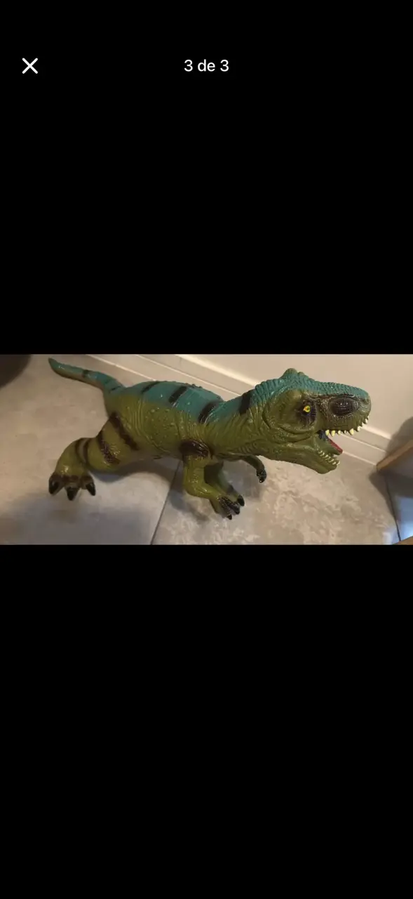 Figura de dinosaurio T-Rex con sonido - 2