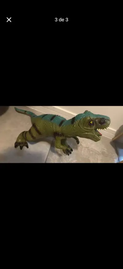 Figura de dinosaurio T-Rex con sonido - miniatura 2