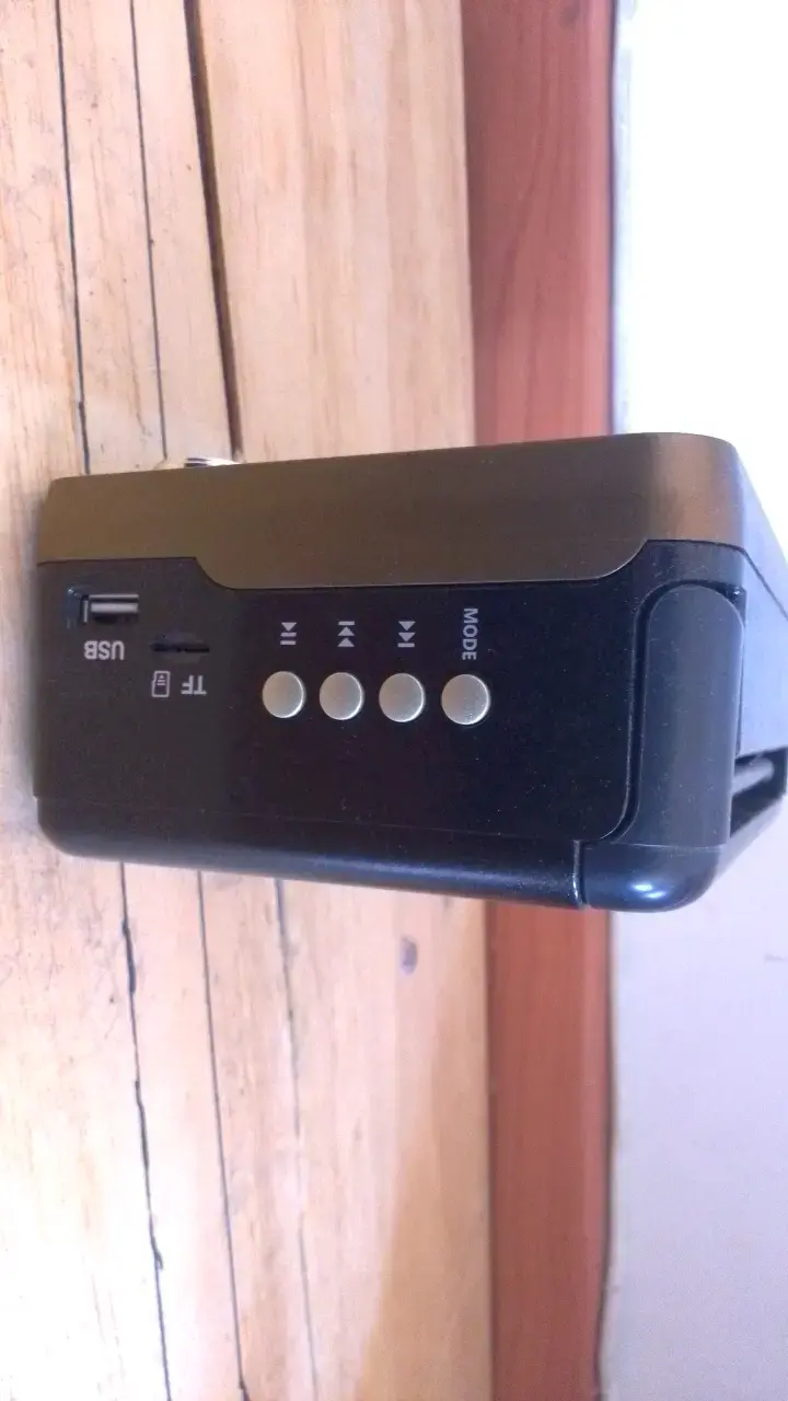Radio portátil vintage Audolab con USB y TF - 3