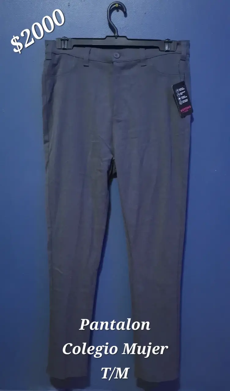 Abrigo negro con cierre talla L - 6