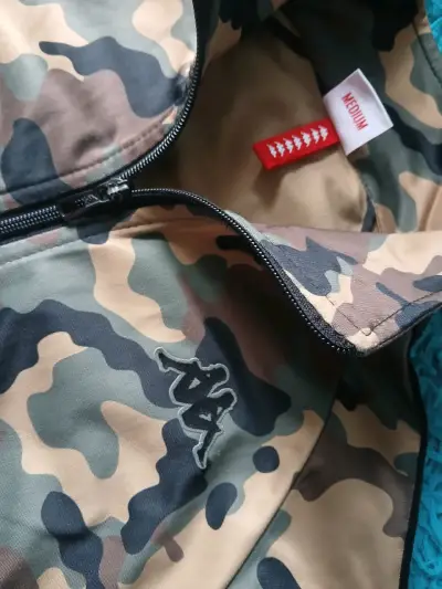 Chaqueta deportiva camuflaje Kappa para hombre - miniatura 2