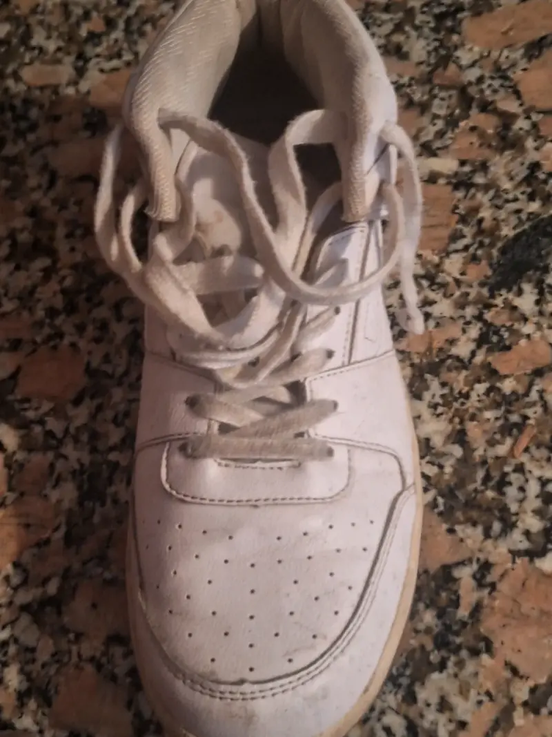 Zapatillas deportivas blancas de caña alta - 1