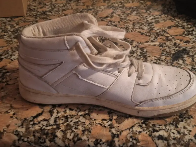 Zapatillas deportivas blancas de caña alta - 2