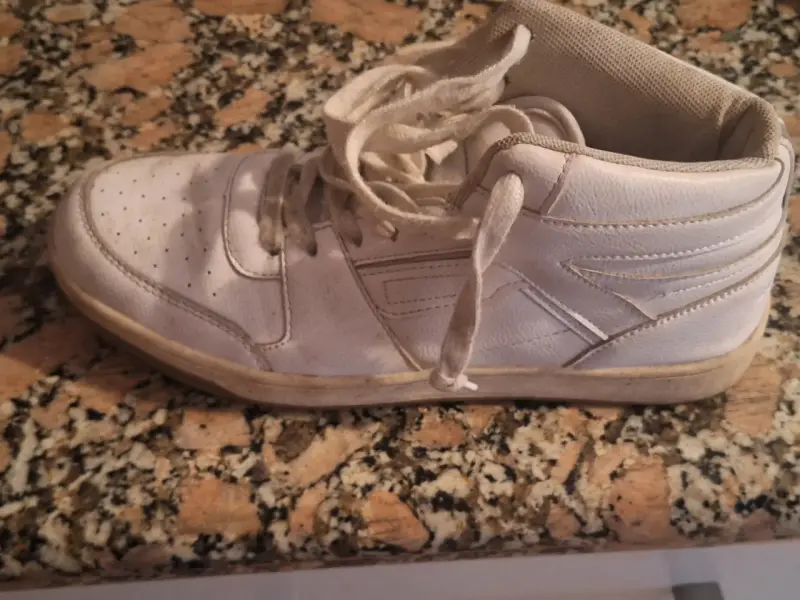 Zapatillas deportivas blancas de caña alta - 3