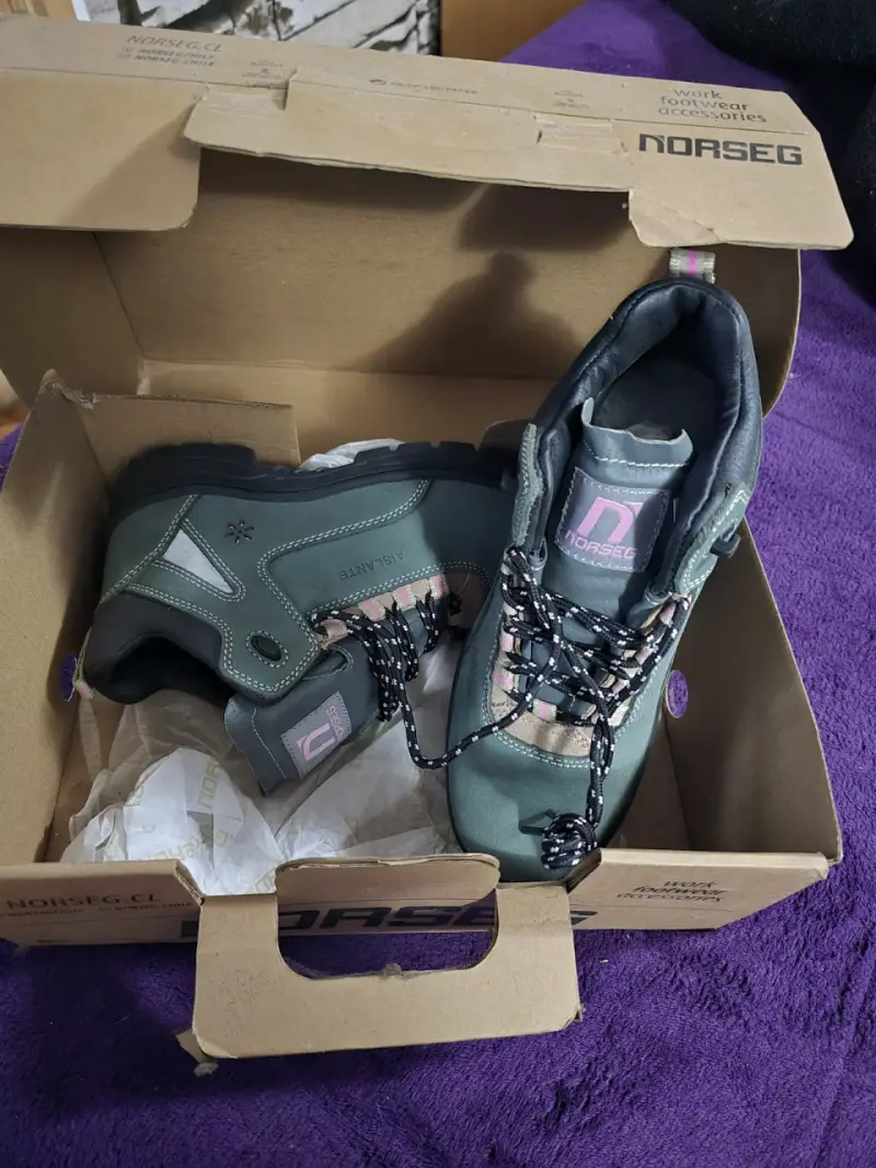 Botas de trabajo Norseg verdes con aislamiento - 1