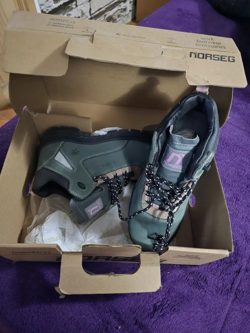 Botas de trabajo Norseg verdes con aislamiento - 2
