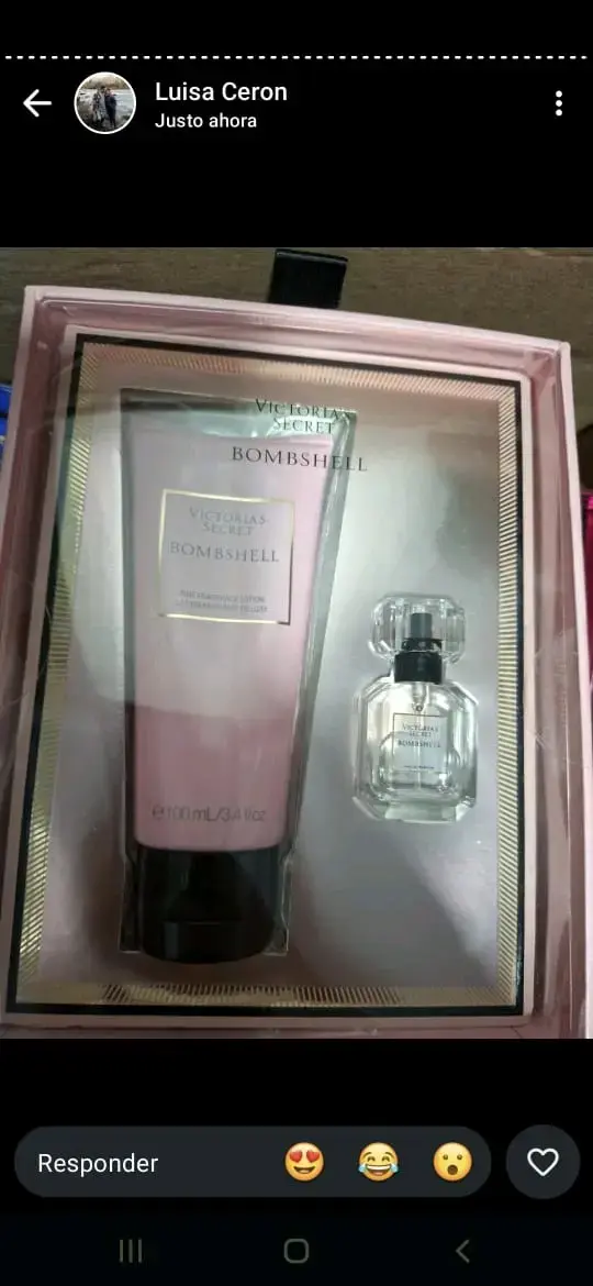 Set de Perfume y Loción Victoria's Secret Bombshell