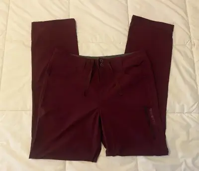 Pantalón outdoor burdeo Mountain Gear para mujer - miniatura 1