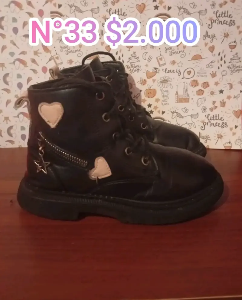 Botas para niña Bata talla 33 - 2