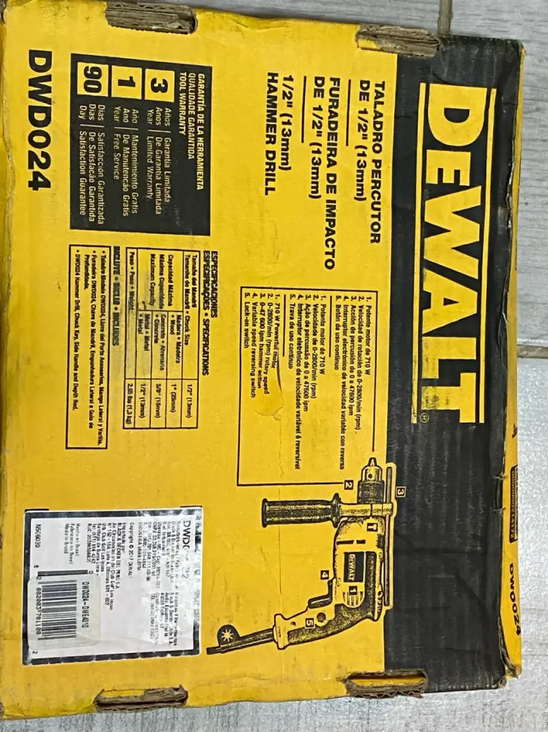 Taladro Percutor DeWalt 710W DWD024 nuevo !!!! - 2