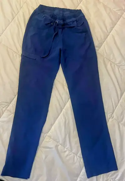 Pantalón clínico azul marino con bolsillos - miniatura 2