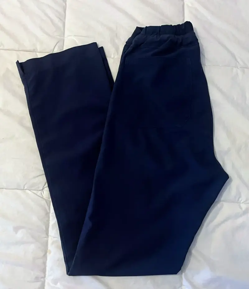 Pantalón clínico azul marino con bolsillos - 5