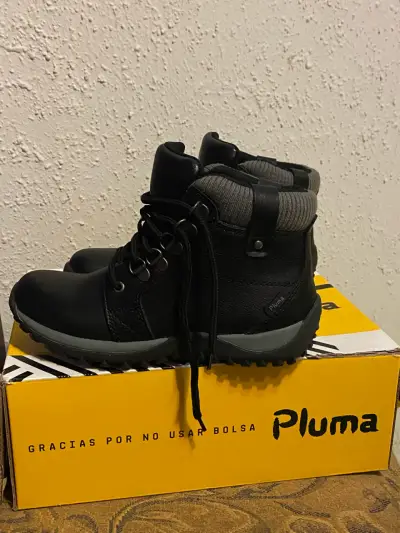 Botín negro Pluma n 35 nuevos - miniatura 3