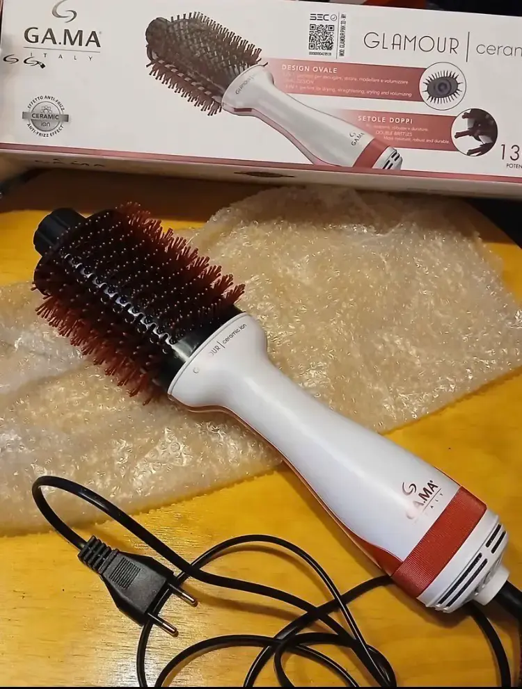 Cepillo Secador Glamour Ceramic Ion 1300W - 2