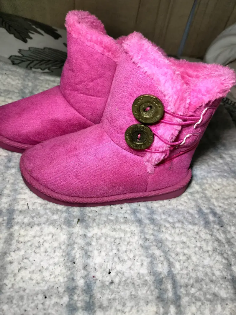 Botas de invierno para niños con forro de felpa - 3