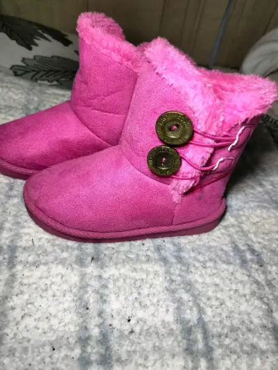 Botas de invierno para niños con forro de felpa - miniatura 3