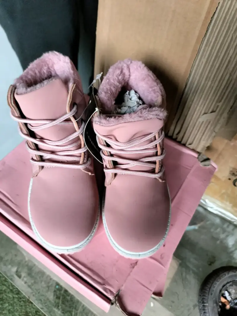Botas de invierno para niños con forro de felpa - 6