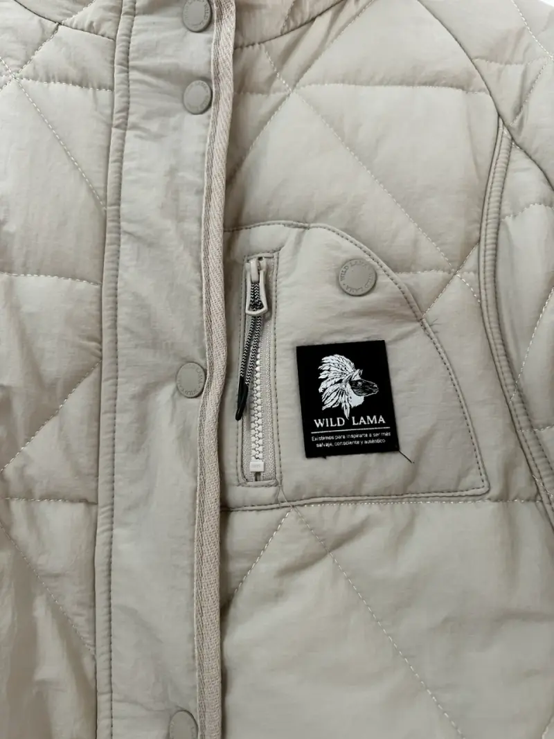 Chaqueta beige Wild Lama - 3