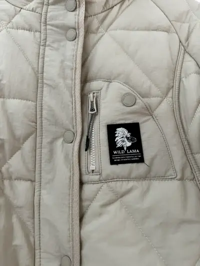 Chaqueta beige Wild Lama - miniatura 3