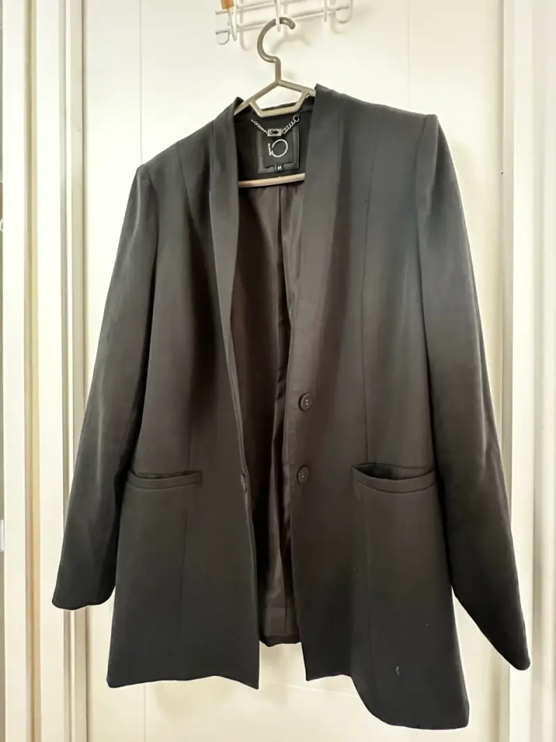 Blazer negro io - 1