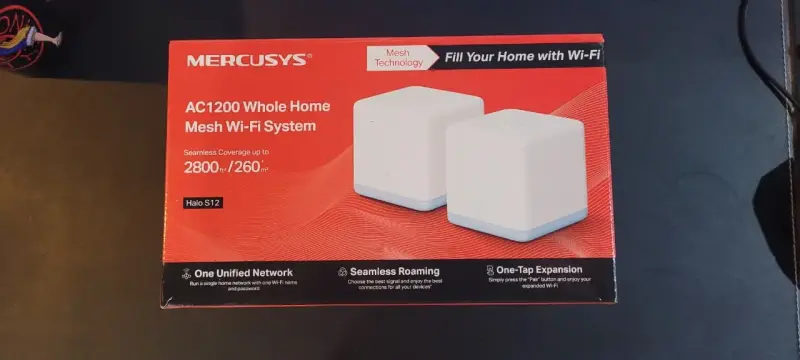 Sistema Mesh Wi-Fi Mercusys AC1200 Halo S12 - 1