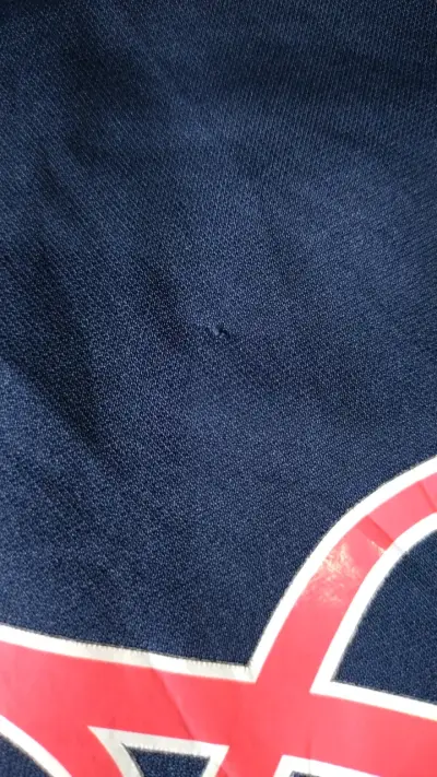 Camiseta deportiva Nike azul con logo PASS FC - miniatura 4