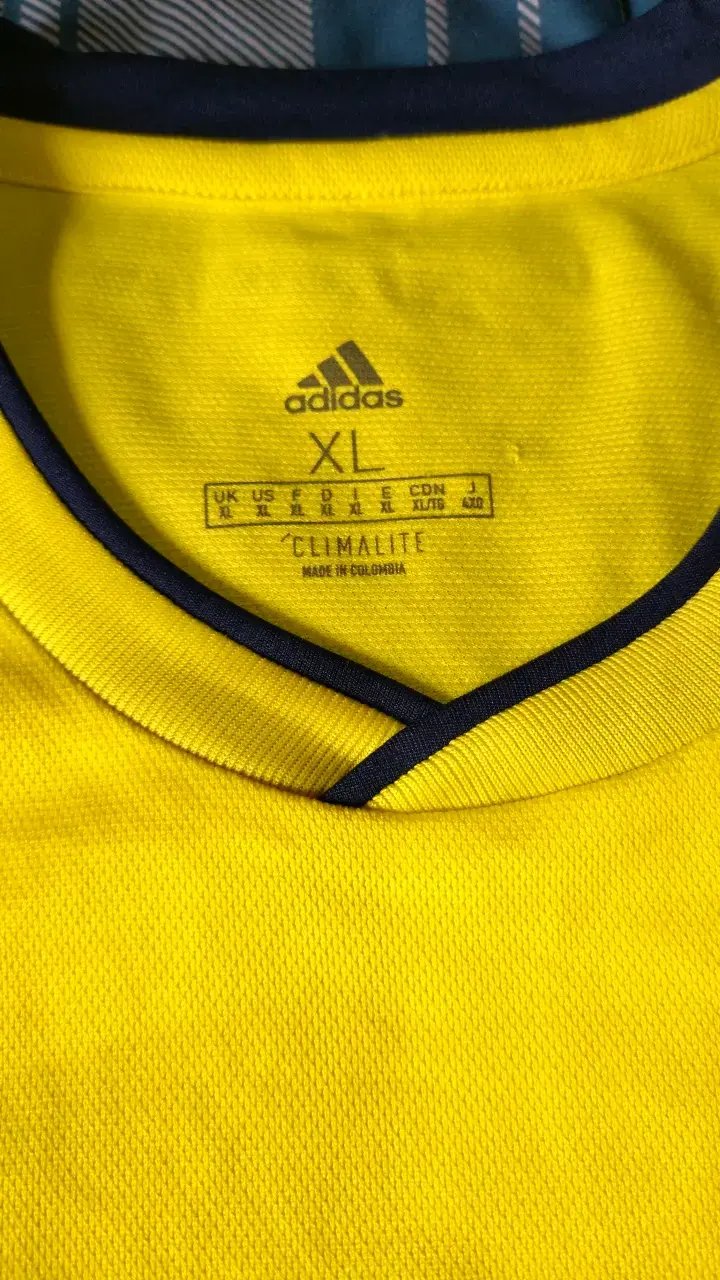 Camiseta Selección Colombia Adidas Amarilla XL - 2
