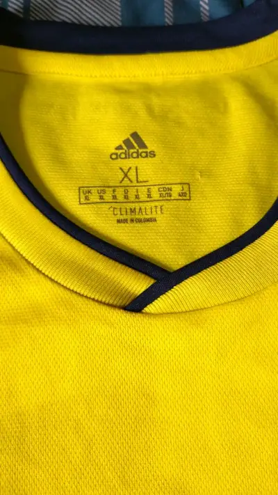 Camiseta Selección Colombia Adidas Amarilla XL - miniatura 2