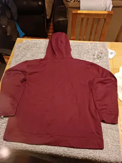 Polerón con capucha Under Armour burdeos talla L - miniatura 2