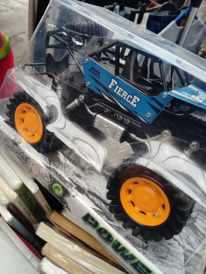 Camión de Juguete Rock Crawler Fierce Azul - 2