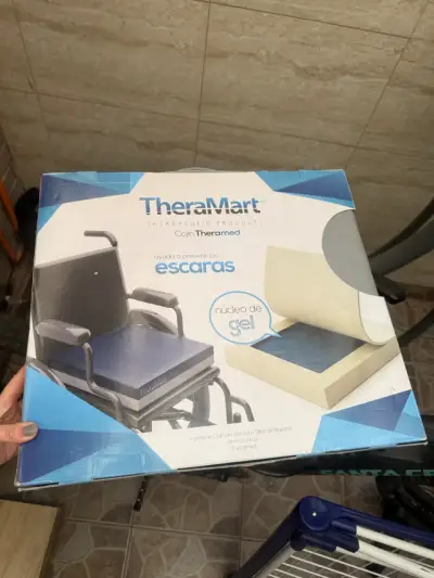 Cojín de Gel Antiescaras TheraMart para Sillas de Ruedas - miniatura 1